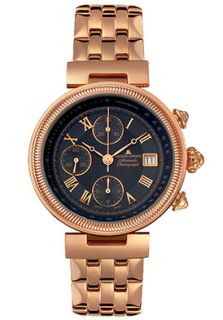 JACQUES LEMANS 861N  Watches,Mens Automatic classic chrono watch  Gold, Casual JACQUES LEMANS Automatic Watches