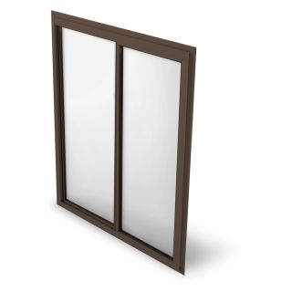 BetterBilt 875 Series Left Operable Aluminum Double Pane Sliding Window (Fits Rough Opening 72 in x 48 in; Actual 71.5 in x 47.5 in)