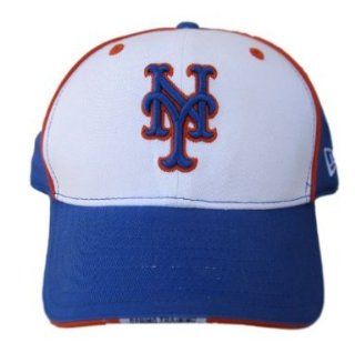 MLB New York Mets New Era Spring Training Velcro Strap Hat Cap   Royal/White  Sports Fan Baseball Caps  Sports & Outdoors