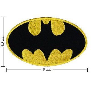Batman Patch Logo I Embroidered Movie Iron On Patch 
