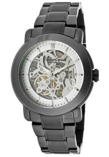 Kenneth Cole KC4778  Watches,Womens Automatic Silver Skeletonize Dial Gunmetal Stainless Steel, Casual Kenneth Cole Automatic Watches