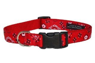 Sassy Dog Wear 18 28 Inch Red Bandana Dog Collar, Large  Pet Collars 