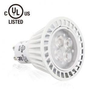 LE 6.5 Watt Dimmable GU10 LED Bulb, 360lm, 50 Watt Halogen Bulb Equivalent, Warm White, UL Listed    