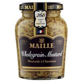 Maille Wholegrain Mustard 210g  Dijon Mustard  Grocery & Gourmet Food
