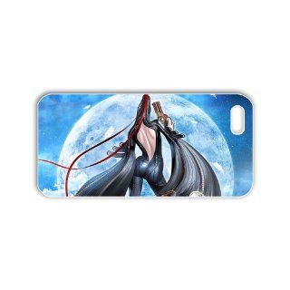 Bayonetta Game Hard Plastic Back Cover Case for iPhone 5/White Cell Phones & Accessories