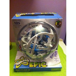 Perplexus Epic Maze Game by PlaSmart 125 Challenging Barriers with FREE Storage Bag Toys & Games