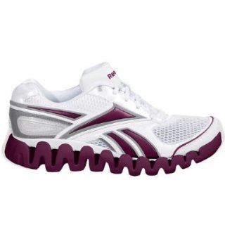 Reebok Zigfuel white/classic burgundy Mens Sneakers Style#1 J20866 866 12, US Size 12 Shoes