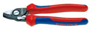 KNIPEX 95 22 165 Comfort Grip Cable Shears   Hand Shears  
