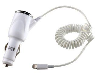 DC 12 24V Car Charger for iPhone 5 (White) Cell Phones & Accessories