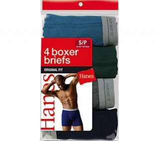 Hanes Dyed Boxer Brief (8 Pairs)   Light Blue/Blue/Green