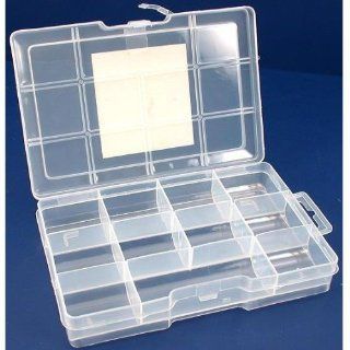 SE   Storage Container Set   Plastic, Bead Box w/Lock, 11 Comp.