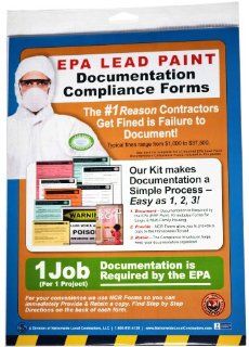 EPA Lead Paint Documentation Kit, for 1 Job   House Paint  
