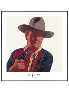 Cowboys and Indians John Wayne 201/250, 1986 by McGaw Graphics