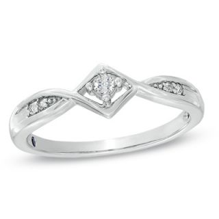 Cherished Promise Collection™ Diamond Accent Refined Promise Ring in