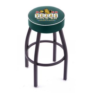 Holland Bar Stool Gambling 25 Swivel Bar Stool with Cushion L8B125 Team Tex