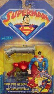 Superman Power Swing Superman Figure with Blast Apart Robot Toys & Games
