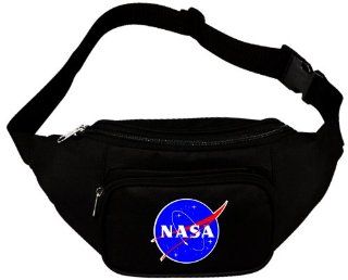 NASA Meatball Logo Waist Fanny Pack Black 