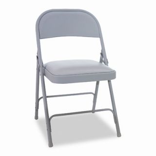Alera Steel Folding Chair with Padded Seat, Tan ALEFC94VY50T