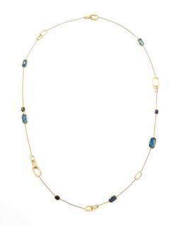 Murano Multi Stone Link By the Yard Necklace   Marco Bicego