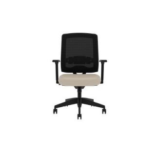 Compel Office Furniture Kudos Mesh Task Chair with Arms CTM5800B chalk Seat C