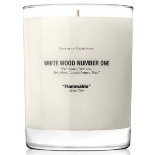 Baxter of California White Wood Candle Number 1      Perfume