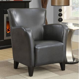 Monarch Specialties Inc. Leather Look Club Chair I 8077