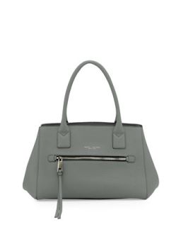 Not So Big Apple Tote Bag, Gray Green   Marc Jacobs