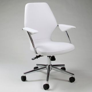 Pastel Furniture Ibanez Mid Back Office Chair IB 164 CH AL 9 Color Ivory