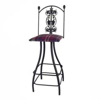 Grace Grapes 24 Swivel Bar Stool SW224ARM 7