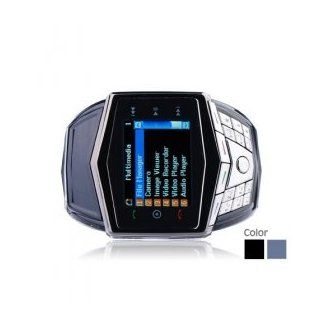 Gd910 Ultra Thin Quad Band Bluetooth  / Mp4 Wrist Watch with Keypad Cell Phone (2gb Tf Card) Cell Phones & Accessories