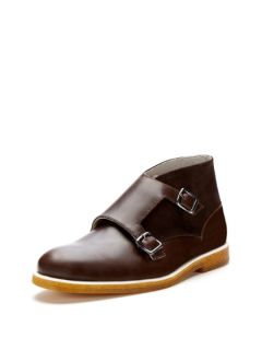 Logan Double Monk Chukka Boot by Swear