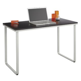 Safco Products Steel Workstation Desk 1943 Finish Black and Silver