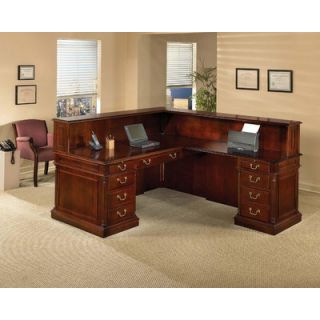 DMi Keswick L Shape Reception Desk with Right Return 7990 66 Orientation Left