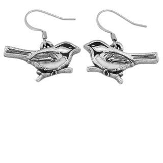 Chickadee Wire Earrings Jewelry