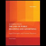 Introduction to the Law of Public Relations and Advertising  Legal Principles and Current Practices