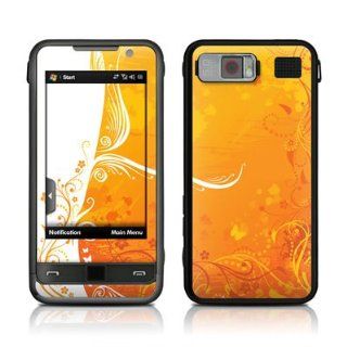 Orange Crush Design Protective Skin Decal Sticker for Samsung Omnia SCH i910 Cell Phone Electronics