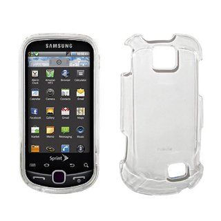 Clear Hard Case Cover for Samsung Intercept SPH M910 Cell Phones & Accessories