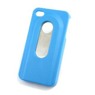 [Aftermarket Product] Brand New Light Blue Hard Back Rear Protection Beer Bottle Opener Case Cover For Apple iPhone 4 4S Cell Phones & Accessories
