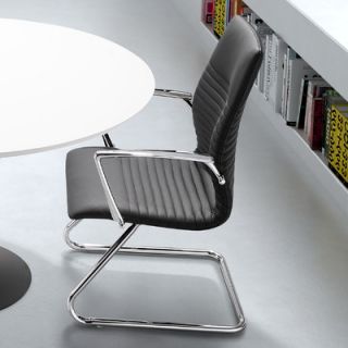 dCOR design Lion Low Back Conference Chair 206176 / 206177 Color Black