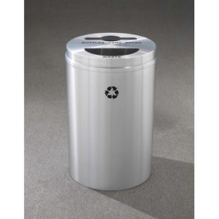 Glaro, Inc. RecyclePro Dual Stream Recycling Receptacle MT 2032 SA SA BOTTLES