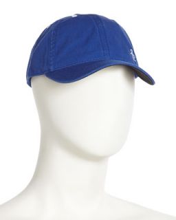 Twill Baseball Hat, Blue