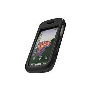 Cellet Solid Black Proguard For Samsung Solstice SGH A887   CCSAMA887SBK Cell Phones & Accessories