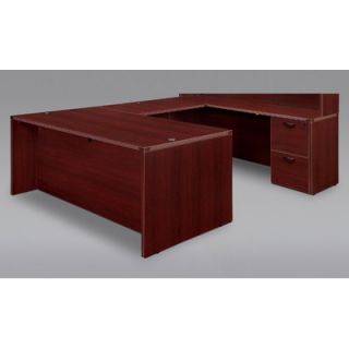 DMi Fairplex Right / Left Executive U Desk with Grommet Holes and Wire Manage