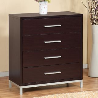 Hokku Designs Calvin 4 Drawer Dresser / Chest UPS ID716