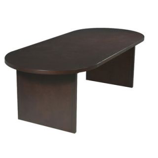 OSP Designs 8 Conference Table CT9642RT Finish Mahogany