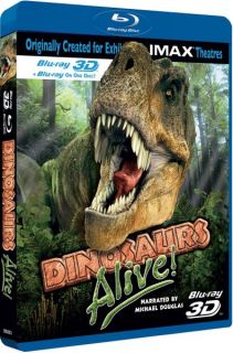 IMAX Dinosaurs Alive (Includes 2D and 3D Blu Ray)      Blu ray