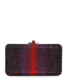 Airstream Large Ombre Clutch Bag, Red   Judith Leiber Couture
