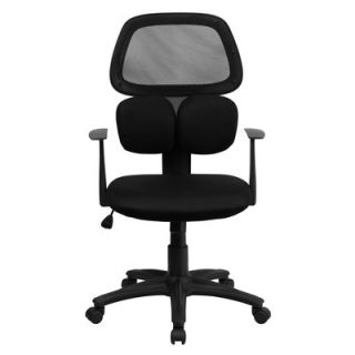 FlashFurniture Mid Back Mesh Chair with Flexible Dual Lumbar Support BT 2755 