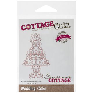Cottagecutz Elites Die 1.8inx3in wedding Cake