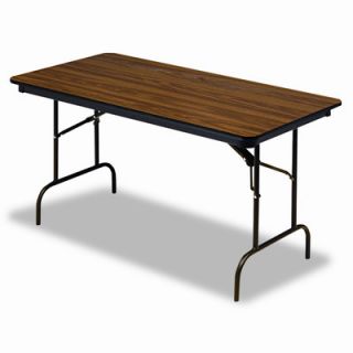 Iceberg Enterprises Wood Rectangular Folding Table 55214 / 55215 / 55217 Fini